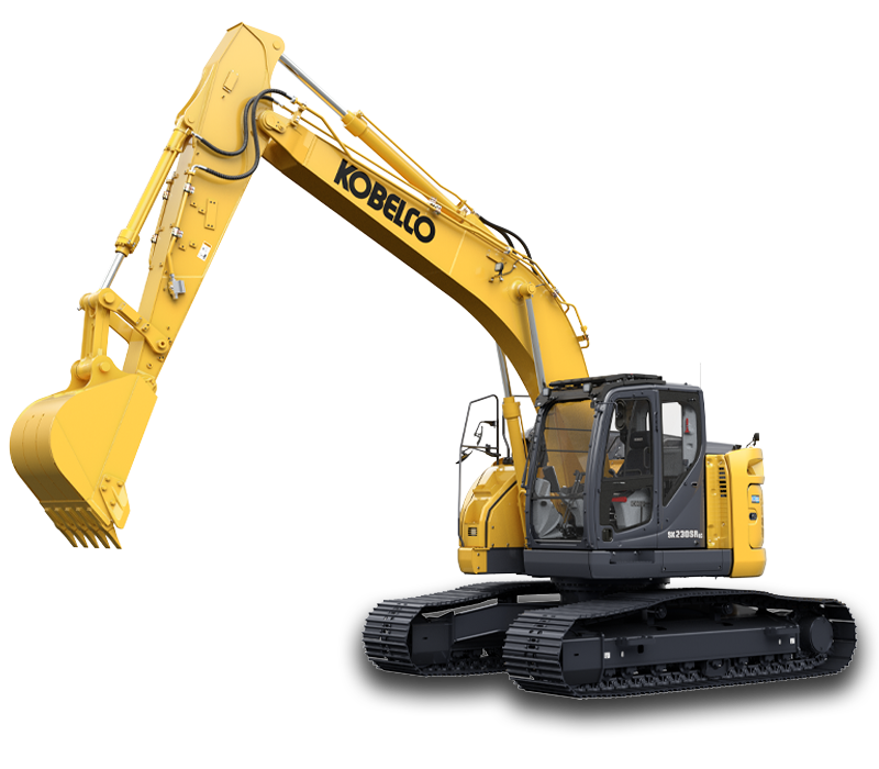 Short Rear Swing Excavator | SK230SRLC | KOBELCO USA